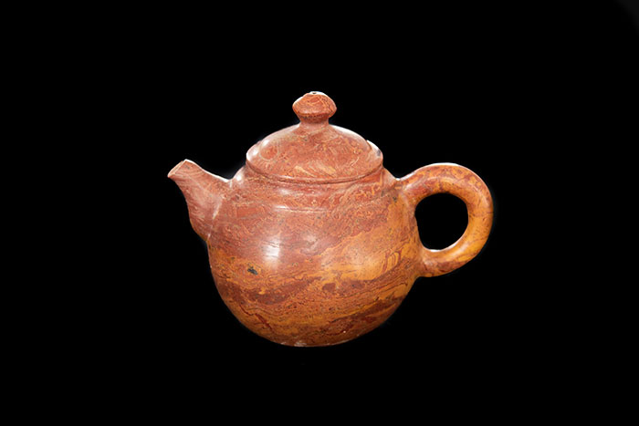 砭石茶壶制作